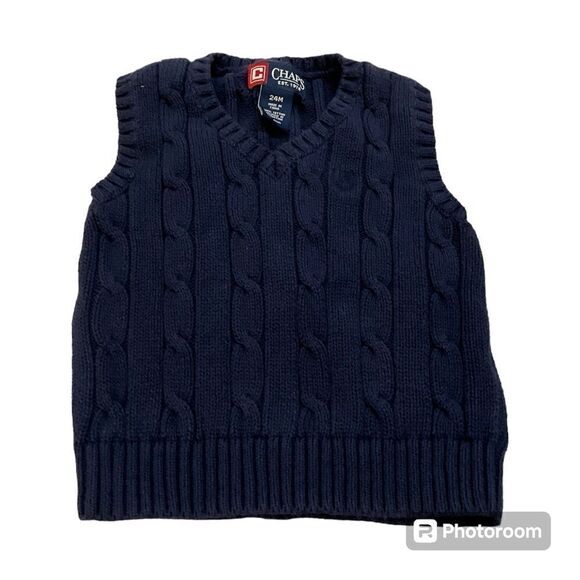 🌼🌼Chaps blue sweater 24M Preloved🌼🌼 - Picture 1 of 3